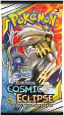 Pokemon Sun & Moon SM12 Cosmic Eclipse Booster Pack -- RANDOM PACK ART